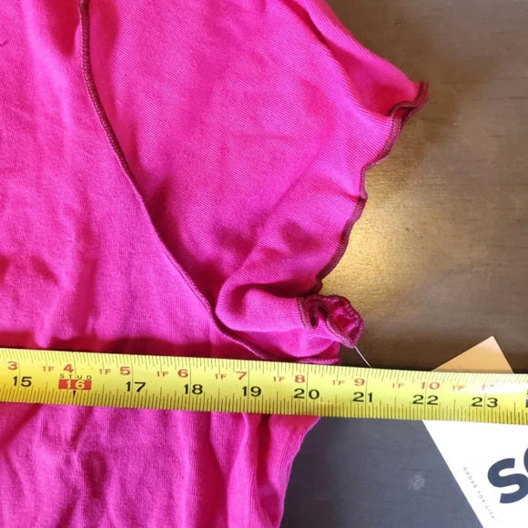 SO | Short Sleeve Seamed Tee in Orchid sz 2X - Picture 8 of 9